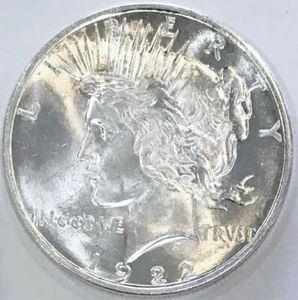 ⭐️1922 D PEACE DOLLAR⭐️ONE OF A KIND⭐️GEM BU+++⭐️PREMIUM QUALITY⭐️RARE D MINT⭐️ - Picture 1 of 2