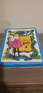 Vintage Barbie Case With Clothes & Accessories Pre Owned - Picture 1 of 9