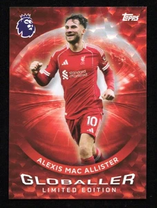 Topps Premier League 25/26 Globaller Edizione Limitata Alexis MacAllister LFC #WC3 - Foto 1 di 2