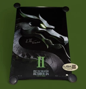 Karl Urban Signed Mortal Kombat movie poster 27X40  DS  JSA - Picture 1 of 4