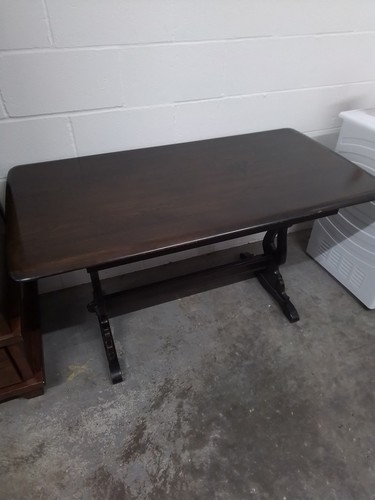 Ercol Refectory Plank Top Dining Table (No Ercol Label) | eBay UK