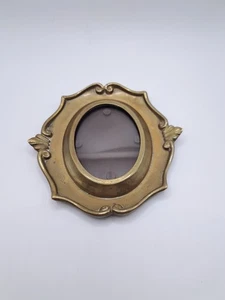 Brass - Picture Frame - Photo Frame - Picture - H 14cm - Vintage - Picture 1 of 13