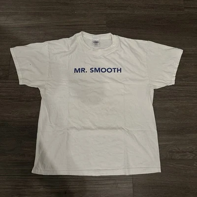 Camisa Mr Smooth Sky’s Vodka Promo Blanca Talla XL Años 90 Foto 1 de 4