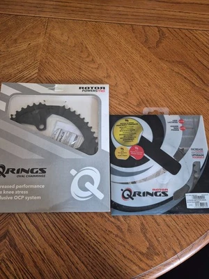 Rotor Q Rings 4x110 Assymetrical 52x36 - Image 1 of 4