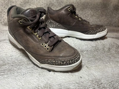 Nike Air Jordan 3 Para hombres 10.5 Retro Golf PRM Tenis Atléticos AO8952-200 Foto 1 de 4