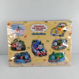 Thomas The Tank Engine 1999 On The Move Wooden Children's Peg Puzzle - Picture 1 of 7