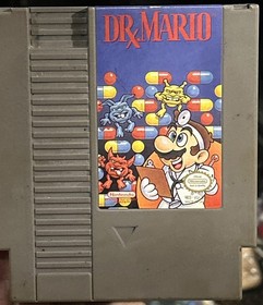Dr. Mario (Nintendo NES, 1990) Not Tested