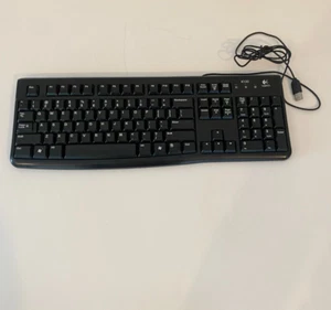 Logitech K120 Wired Keyboard for Windows, USB Plug-and-Play, Full-Size - Picture 1 of 2