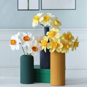 1 Bund Künstliche Narzissen Für Haus Garten Hochzeit Party Diy-Dekor х - Bild 1 von 16