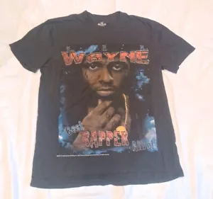 Camiseta Lil Wayne The Best Rapper Alive Manga Corta Gráfica Rap Adulto Mediana - Imagen 1 de 8