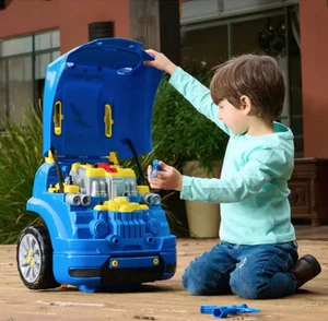 Goodyear Mega Car Engine Repair Playset kids toy Brand New - Picture 1 of 6
