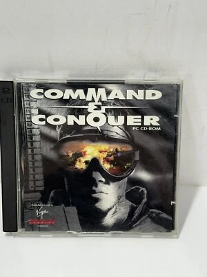 Command & Conquer C&C Windows 95 PC Game CD-ROM 2 Discs - Case Broken - Image 1 of 4