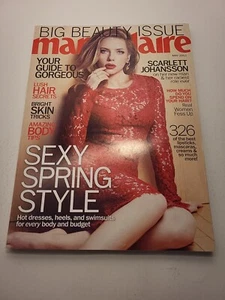 Scarlett Johansson On Cover Marie Claire Magazine May 2013 - Bild 1 von 3