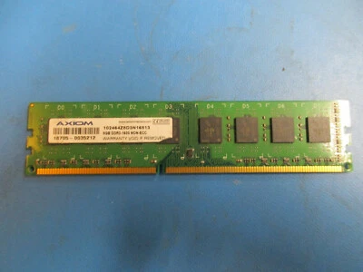 AXIOM 8GB 1 X 8GB PC3-12800 DDR3 NON-ECC UNBUF 240PIN 102464Z8D3N16813 - Image 1 of 3
