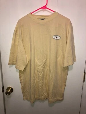 Camiseta Bill Blass Vintage Tropics Amarilla Para Hombre Talla XL Manga Corta Hora de Verano Foto 1 de 3