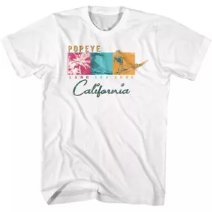 Popeye Land Sea Surf Comics Shirt - Picture 1 of 2