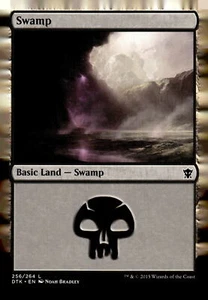 Dragons of Tarkir #256 Swamp (256) - Picture 1 of 2
