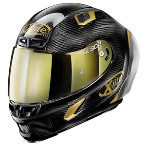 CASCO INTEGRALE X-LITE X-803 RS ULTRA CARBON GOLDEN EDITION CARBONIO 033 S - Foto 1 di 5