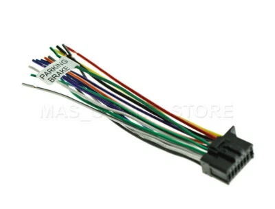 AFTERMARKET WIRE HARNESS for PIONEER MVH-300EX MVH300EX *FAST FREE (USA) SHIPPING*
