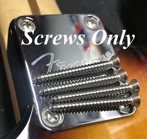 Replacement Stainless Steel Neck Screws For Most Fender® Guitars - Picture 1 of 5