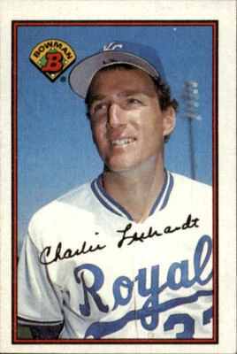 1989 Bowman #116 Charlie Leibrandt - NM - Image 1 of 2