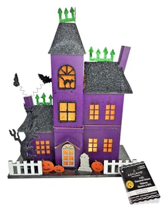 Ashland Halloween 10" LED Spukhaus NEU mit Etikett - Bild 1 von 8