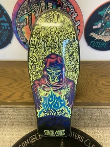 Santa Cruz Tom Knox "Firepit" Reissue Skateboard Deck GLOWING - New in shrink - Picture 1 of 11