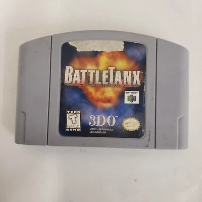 BattleTanx (Nintendo 64 N64, 1998). Authentic. Tested And Working - Image 1 of 2