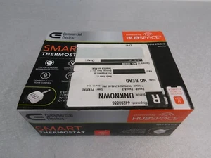 COMMERCIAL ELECTRIC HTSA15CWB SMART WIFI TOUCH THERMOSTAT WITH C-WIRE 1010676212 - Picture 1 of 2
