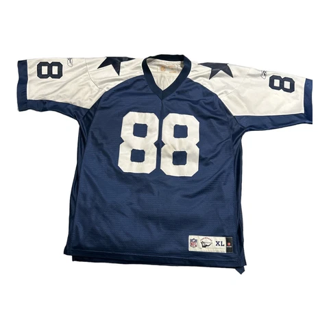 Reebok Throwback NFL Dallas Cowboys Bryant #88 Jersey Size XL Stitched Cover