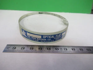 FOR PARTS OR REPAIR OPTICAL FLAT SUBSTRATE FUSED SILICA PICTURED G3-FT-94 - Picture 1 of 11