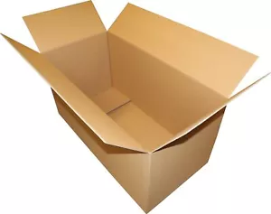 4 St. Bücher Umzuskarton 1200x600x600 Faltkiste 2-wellig 120x60x60 DHL Paket - Bild 1 von 2