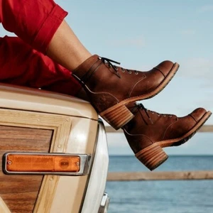 Red Wing $359 Clara 3406 Amber Harness Boot 7 B - Picture 1 of 12