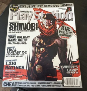 Playstation Magazine - Dec. 2002, Jan. 2003, Nov. 2004, Nov. 2005 (No Demo Disc) - Picture 1 of 12