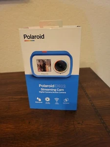 Polaroid ID922 Blue Streaming Cam Digital Action Waterproof Camera 4K Wifi - Picture 1 of 4