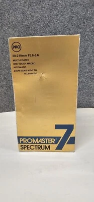 Promaster Spectrum 7 , 28-210mm  Macro. H4 - Image 1 of 4