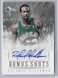 Rolando Blackman 2013-14 Panini Prestige Bonus Shots Auto Autograph - Picture 1 of 2
