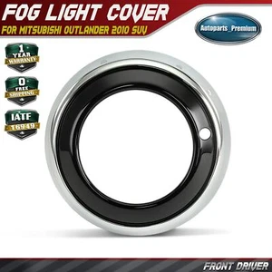 Front Driver Fog Light Trim for Mitsubishi Outlander 2010 Plastic w/ Fog Lamps - Picture 1 of 10