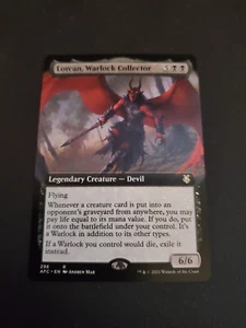 Lorcan, Warlock Collector (Extended Art)  Forgotten Realms MTG NM - Picture 1 of 2