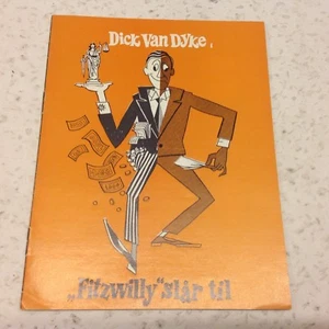 Fitzwilly Dick van Dyke Barbara Feldon Evans McGiver 1967 Danish Movie Program - Bild 1 von 5