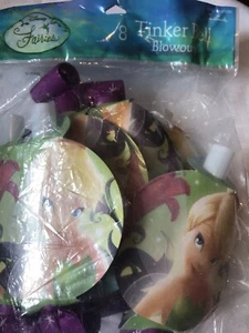 Tinker Bell Party Supplies Favors Blowouts 8ct. - Bild 1 von 2