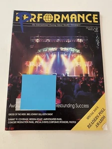 Performance Magazine Readers Poll Jane's Addiction March 22, 1991 NM - Imagen 1 de 19