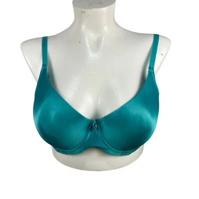 Sujetador con aros turquesa Bestform para mujer talla 40D estilo 6902 nailon/spandex Foto 1 de 4