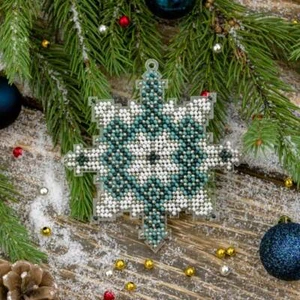 "Kit giocattoli albero di Natale fai da te ""Fiocco di neve" - Foto 1 di 4