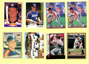 Craig Biggio 28 Karten Lot Houston Astros - Bild 1 von 4