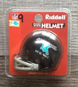 Riddell pocket helmet Pittsburgh Steelers 1975 Super Bowl IX (SB 9) New - Picture 1 of 2