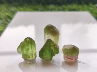 Amazing  Shapes Natural Tourmaline Crystals  Rough Gemstone 52 Carats - Image 1 of 4