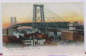 Williamsburg Bridge in New York NY Pre 1908 - Picture 1 of 2