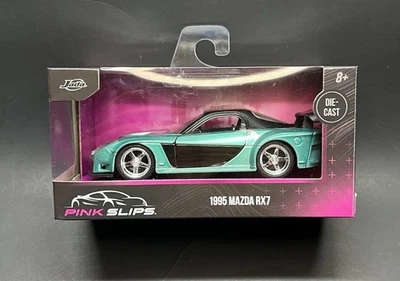 Jada Toys Pink Slips 1:32 1995 Mazda RX7 with Veilside Body kit - Image 1 of 3