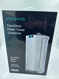 Innovia Automatischer Papierhandtuchspender Touchless Technologie Weiß Neu - Bild 1 von 7